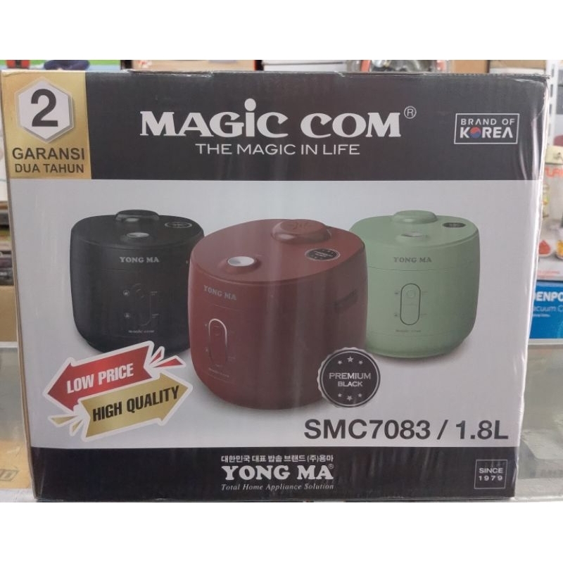 Penanak nasi serbaguna/MAGIC COM YONG MA SMC-7083/1,8 LITER
