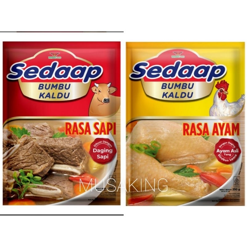 

Sedaap Bumbu Kaldu 250gr Besar