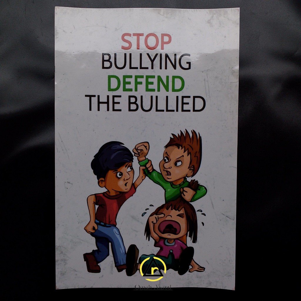 

Stiker Stop Bullying Defend The Bullied - Stiker Bullying - Stiker Perundungan - Stiker Vinyl