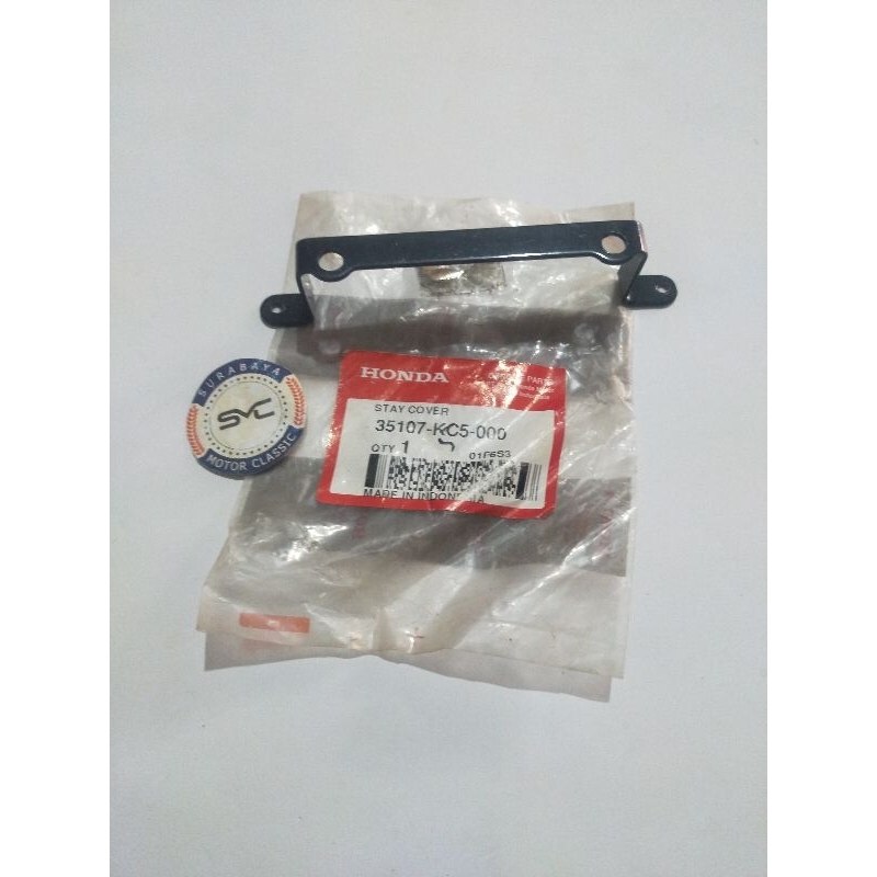 Braket dudukan pangkon tutup kunci kontak Honda gl max gl pro ORI AHM 35107-KC5-000