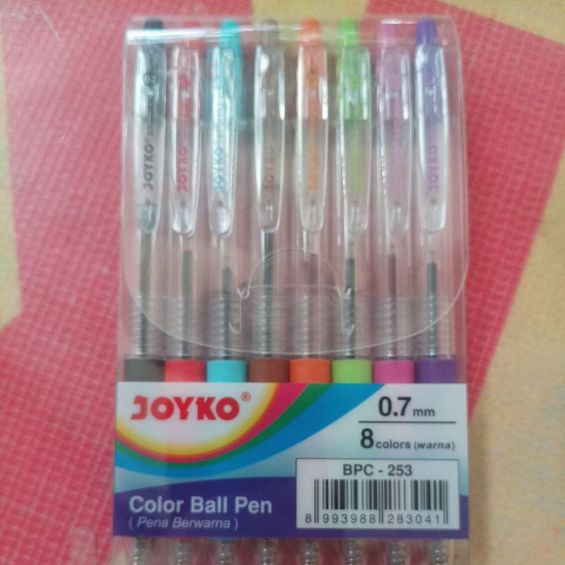 

joyko pen 8 warna