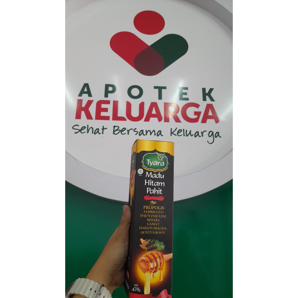 MADU HITAM PAHIT TYARA ASLI-MADU HITAM PAHIT PLUS PROPOLIS-MADU TYARA ORIGINAL