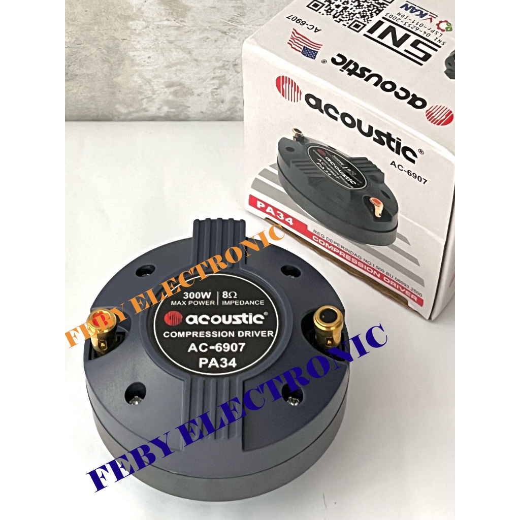 Tweeter Driver Acoustic ACT 34