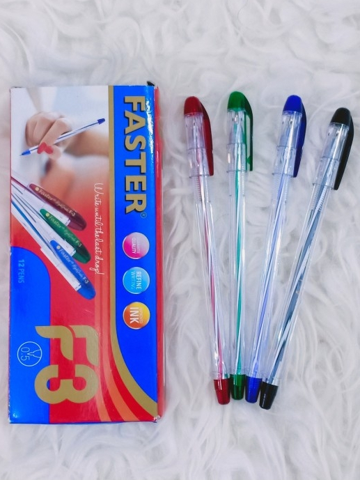 

PEN FASTER F3/ PEN GEL FASTER TERMURAH/ ENAK DAN STABIL ANTI TREMOR PAS DIGENGGAM