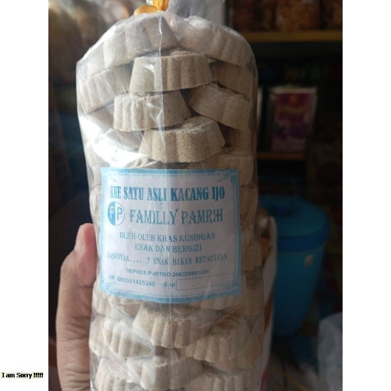 

RK01 Kue satu kacang hijau berat 1kg