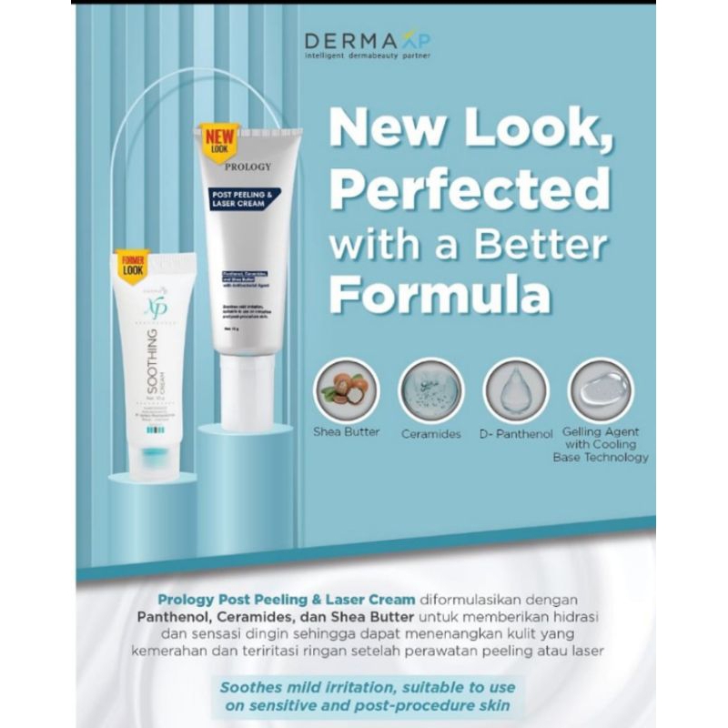 Derma Xp Soothing Cream Anti Iritasi Wajah Post Meso Peeling Laser