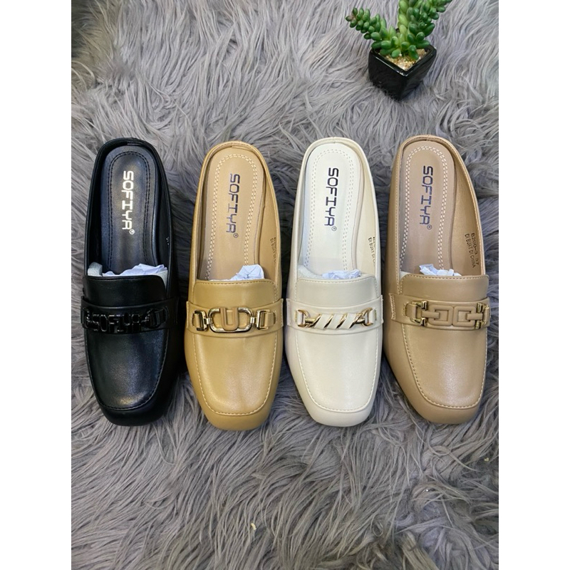 sepatu wedges wanita import sofiya kekinian