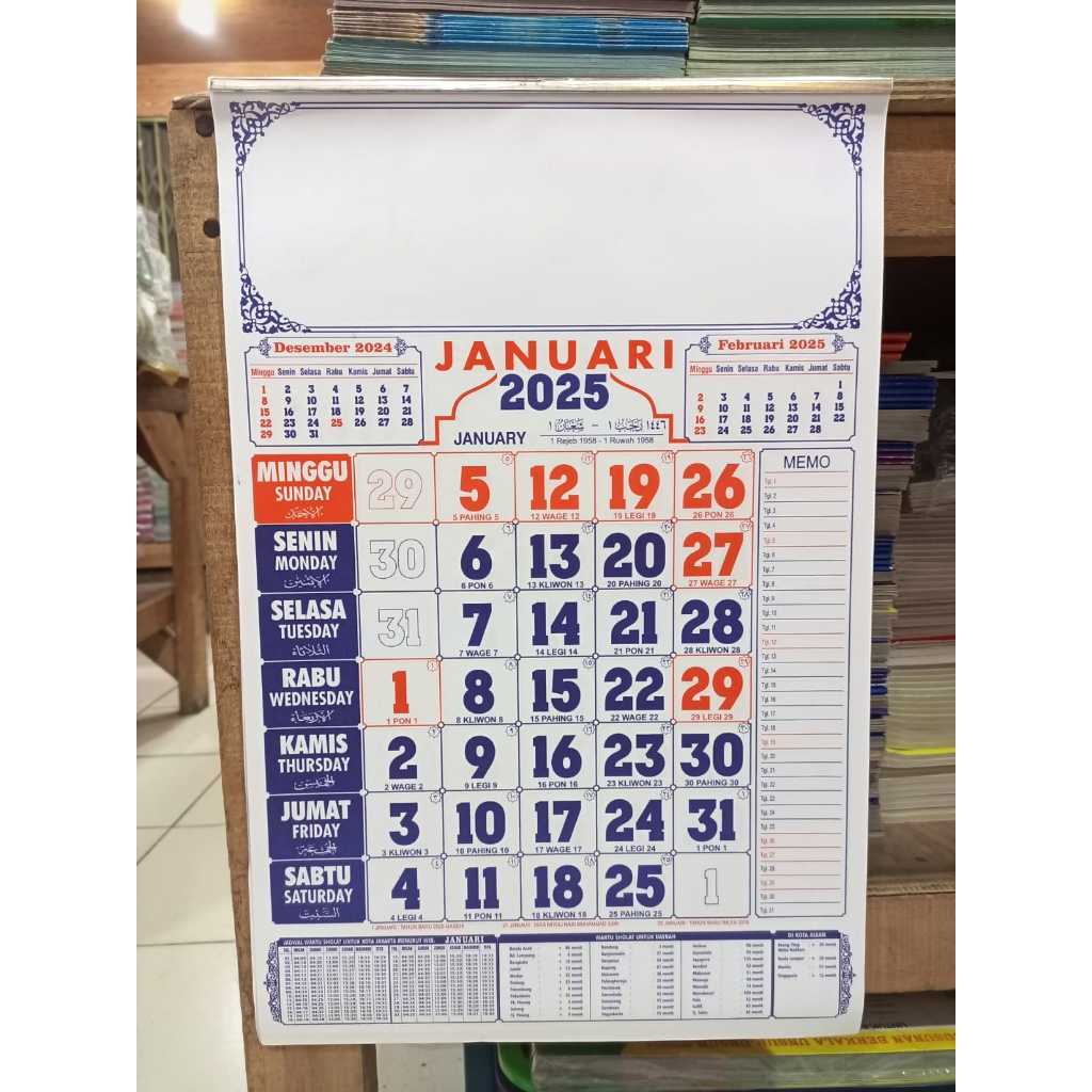 

KALENDER DINDING KALENDER KERJA UKURAN KECIL TAHUN 2025 TERBARU