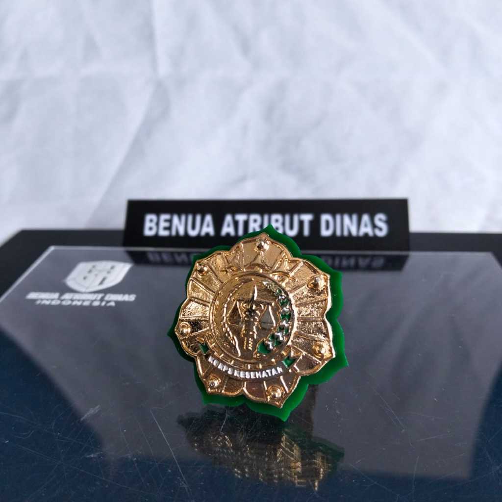 PIN BRIVET JAKSA KORPS KESEHATAN AKRILIK