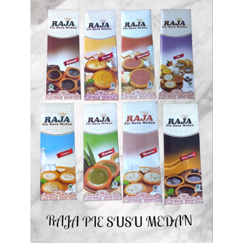 

RAJA PIE SUSU MEDAN (Coklat, Ori, Piscok, Tiramisu, Pandan, Mix, Hazelnut, Durian)