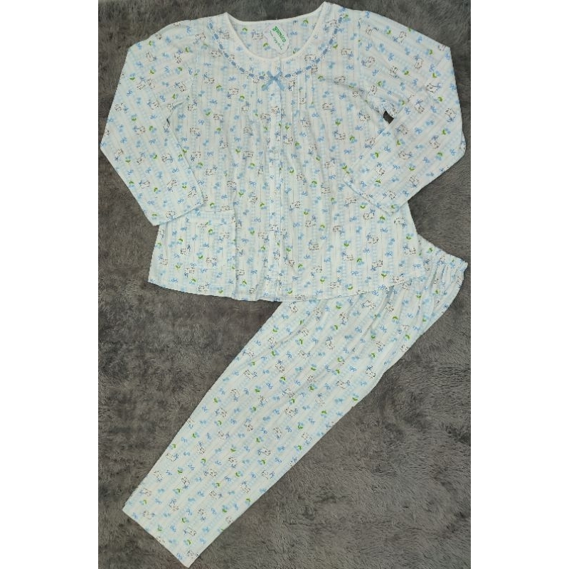 Setelan Piyama XL Yumico original bahan kaos adem