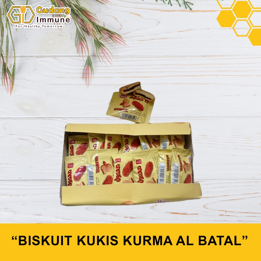 

Biskuit Kukis Kurma Maamoul Al Batal Biskuit Arab , ECER PER SACHET - Gudang Immune