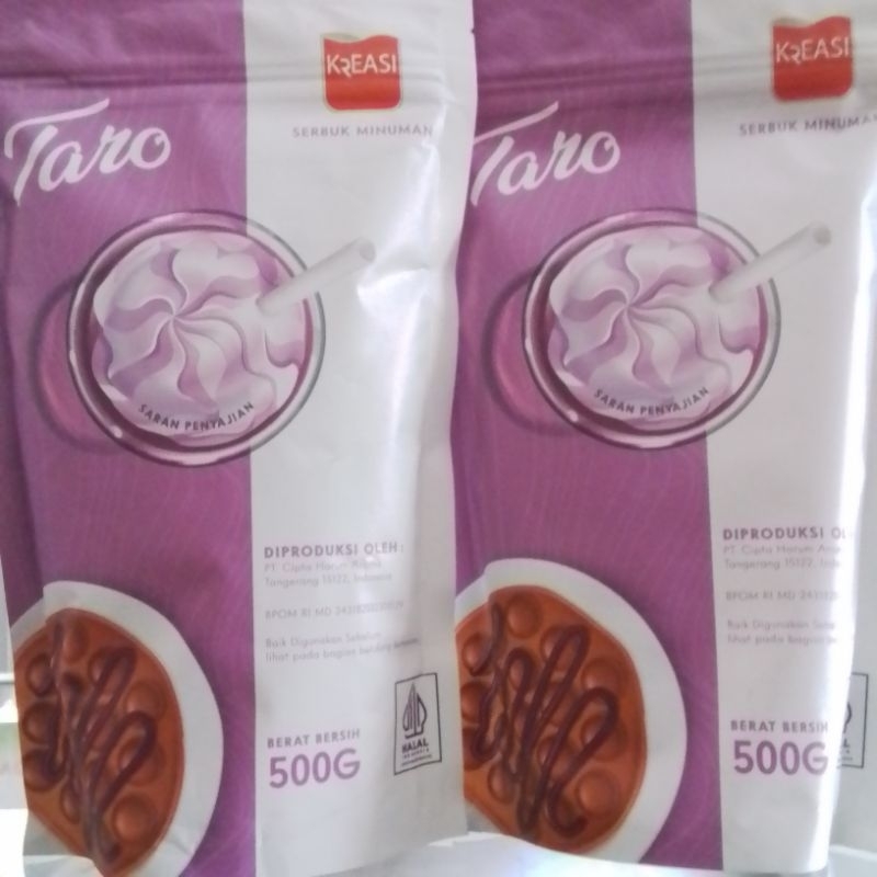 

Kreasi Serbuk Minuman Rasa Taro 500gr