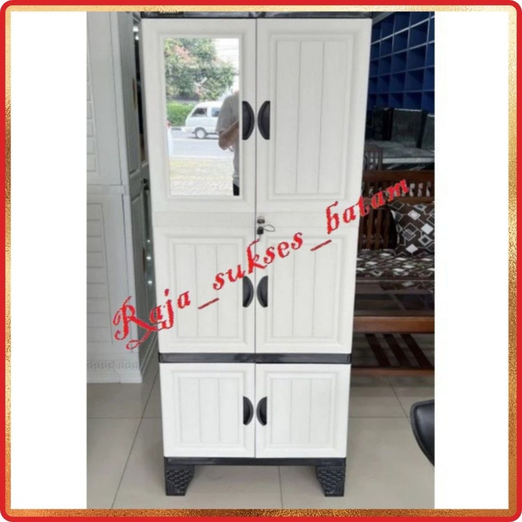 Lemari pakaian plastik Napolly BCBC Puma G 21x CK R 21X C2K Gantung-BATAM