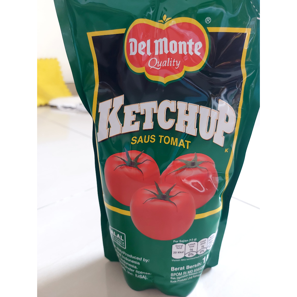 

Jual TERMURAH saus tomat del monte 1kardus isi 10 (1kg)