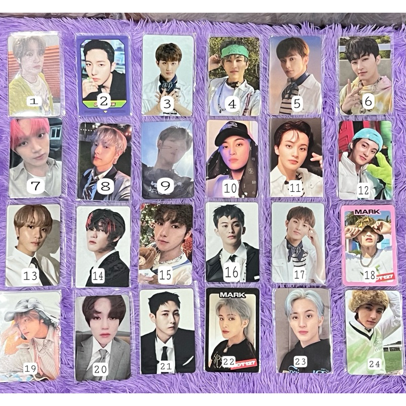 PC OFFICIAL POHOTOCARD MARK HAECHAN RENJUN CHENLE NCT DREAM NCT 127 HELLO FUTURE CANDY ISTJ AY-YO HO