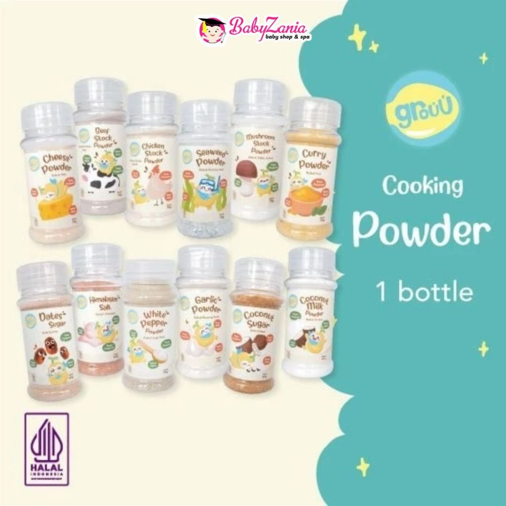 

GROUU Cooking Powder Bumbu MPASI Organik No MSG