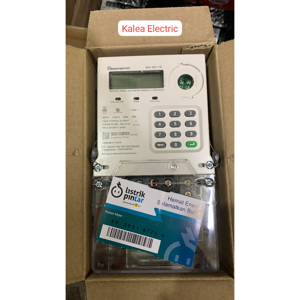 KWH PRABAYAR TOKEN MEREK SMART METER