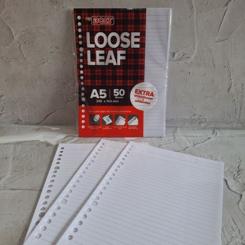 

Loose Leaf Big Boss A5 50 Lembar