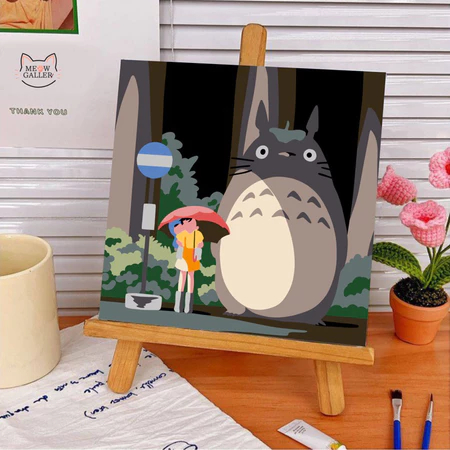 

MURAH!! Paint By Numbers KIT - Studio Ghibli - Painting KIT ..