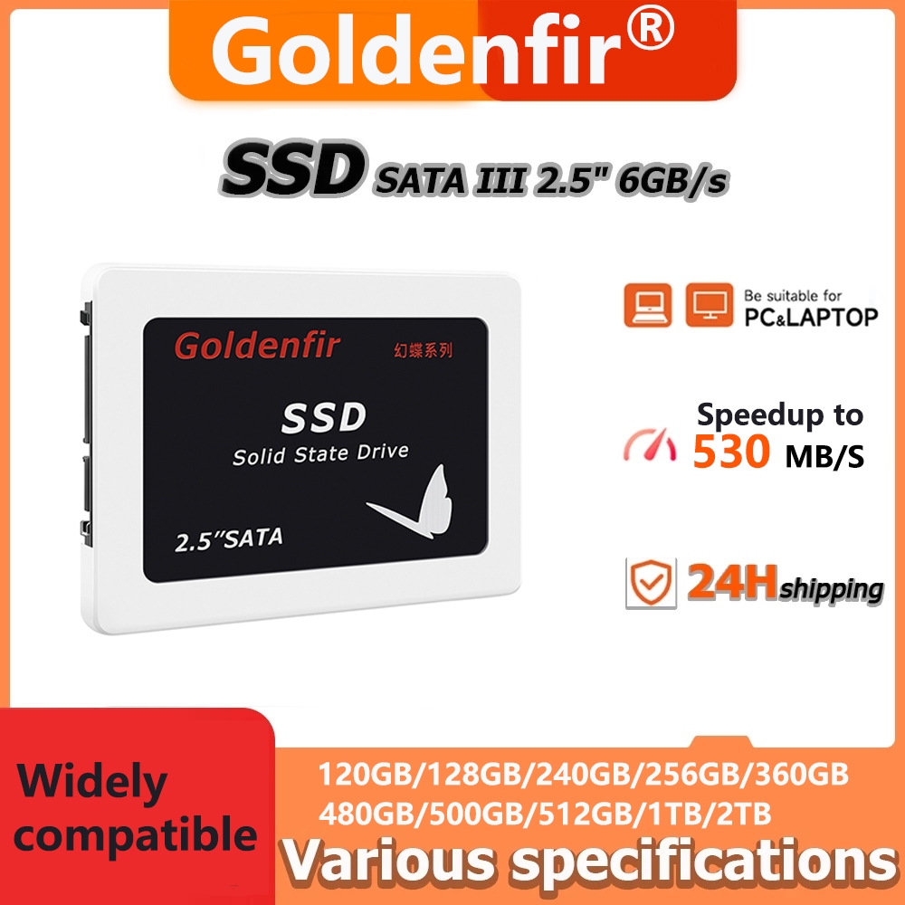 goldenfir 2.5 Internal ssd 360GB 480GB 500GB  SATA3.0 SSD for laptop desktop