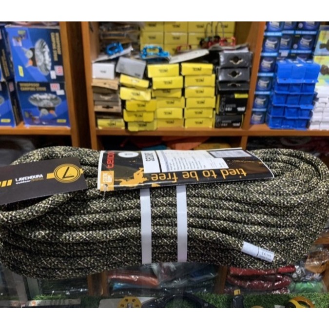 Tali Karmantel Tendon Secure 11mm 50m Panjat Rope Acces Statis