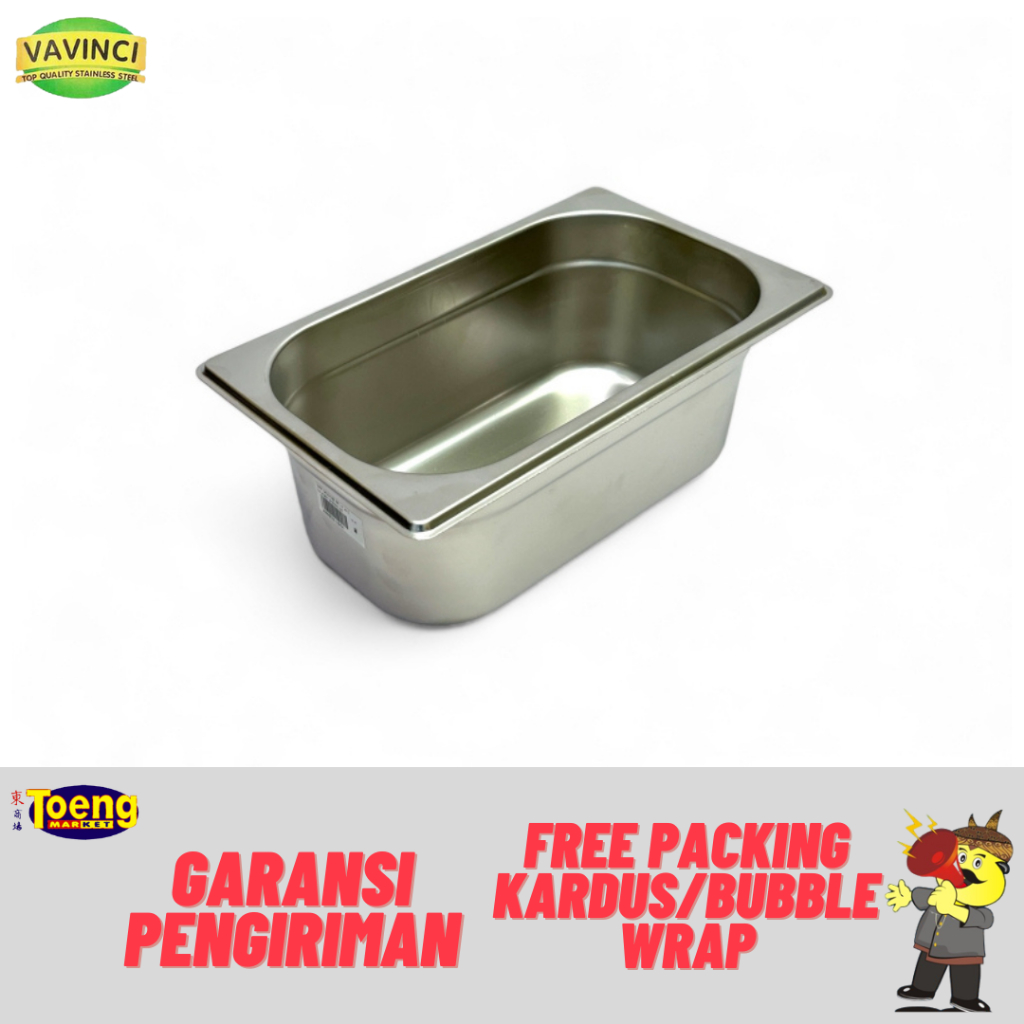 Gastronom Pan / Food Pan 1/4 - Wadah Food Pan VVC