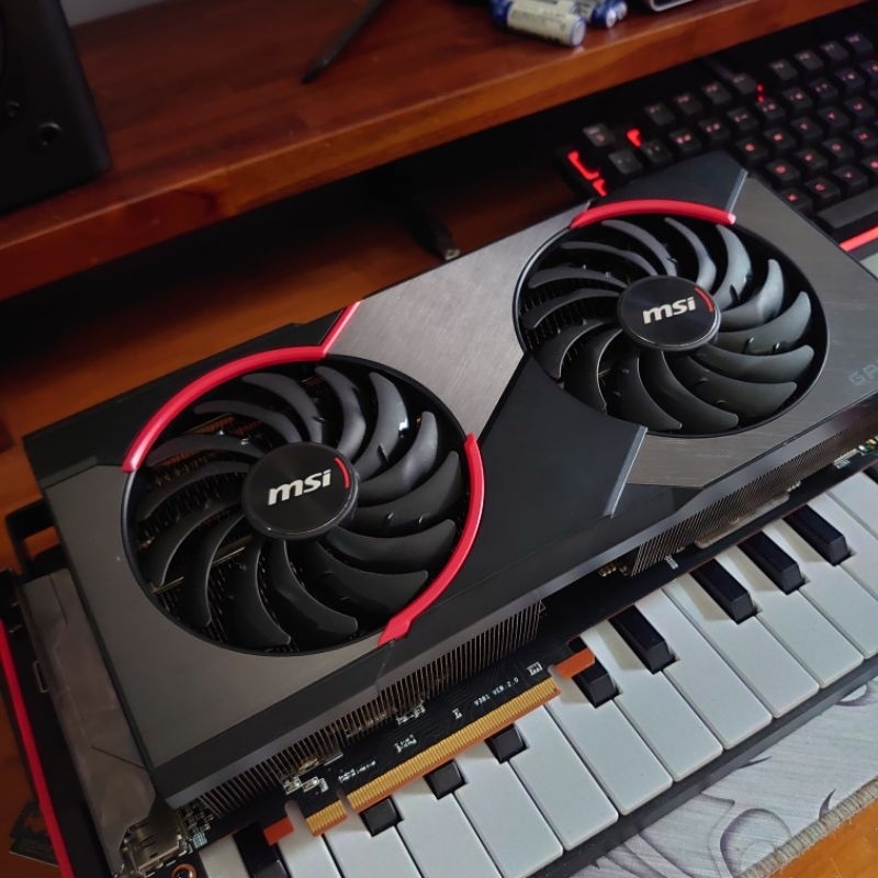 VGA MSI RX 5700XT MULUS NORMAL SUHU ADEM