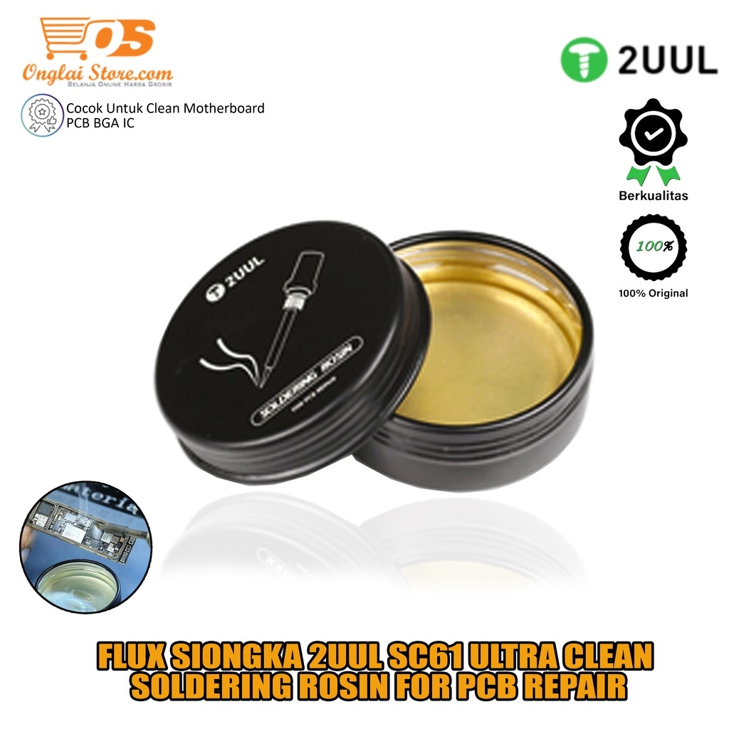 FLUX SIONGKA 2UUL SC61 Ultra Clean Soldering Rosin for PCB Repair