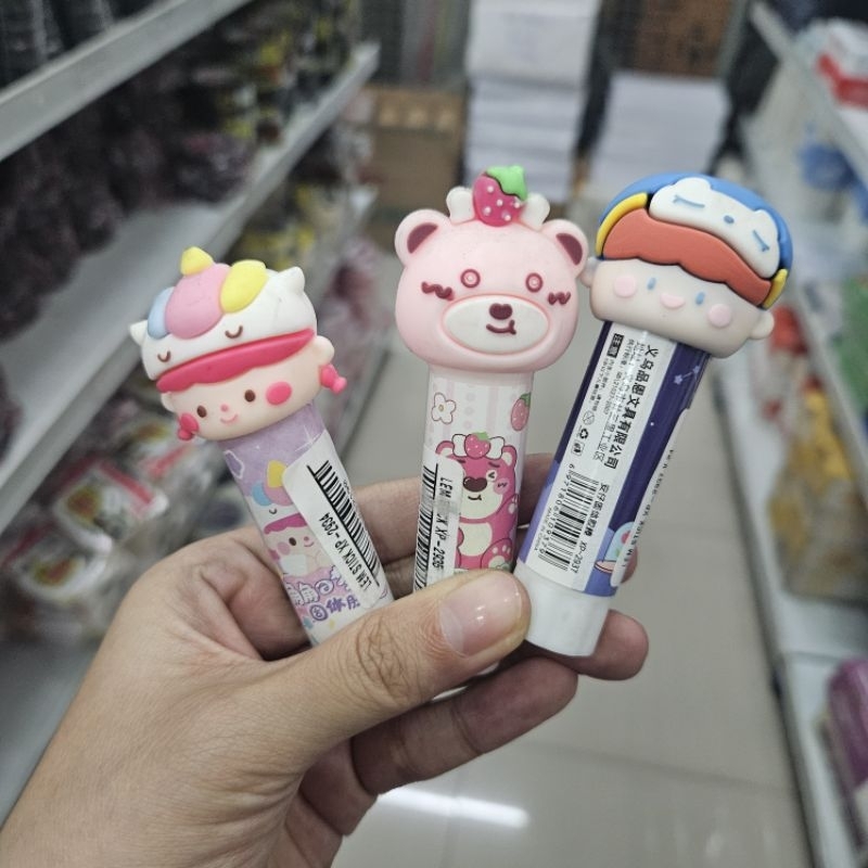 

lem stick glue stick fancy motif anak