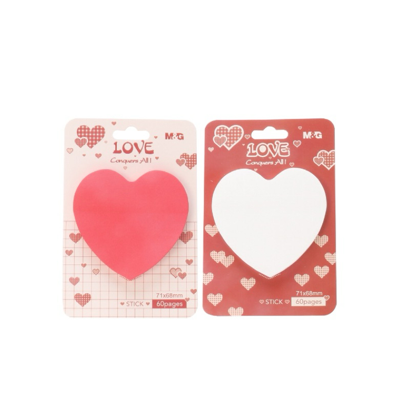 

Miniso x M&G Sticky Note Love Conqures Stationery / memopad sticky note