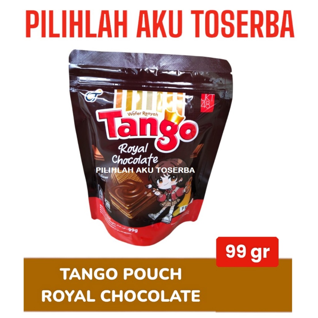 

WAFER TANGO POUCH CHOCOLATE 100 gr - (HARGA SATUAN POUCH)