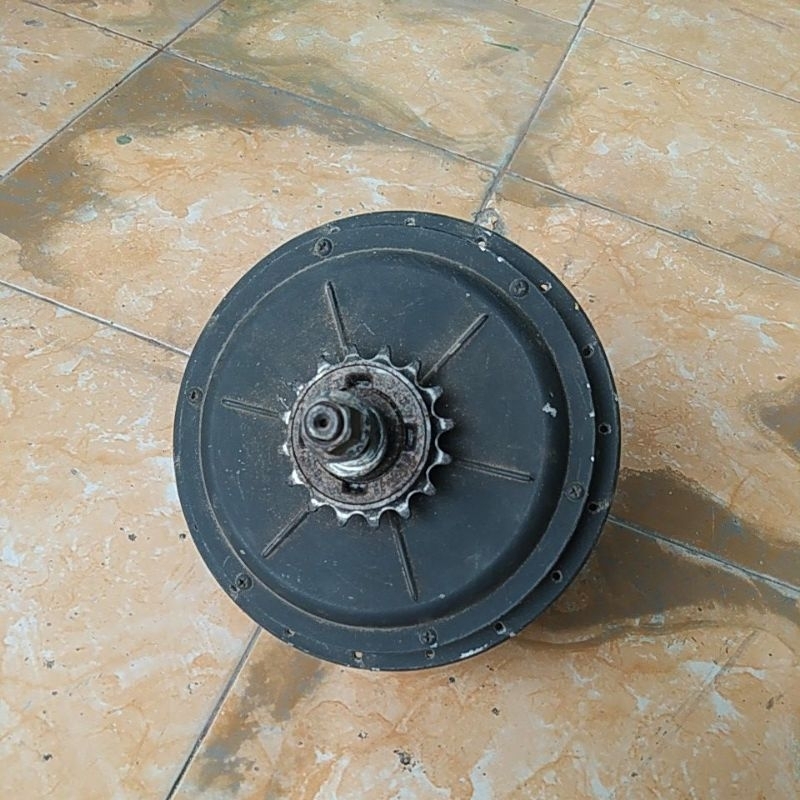 Dinamo sepeda sepeda listrik 2kabel 36volt jenis brushed