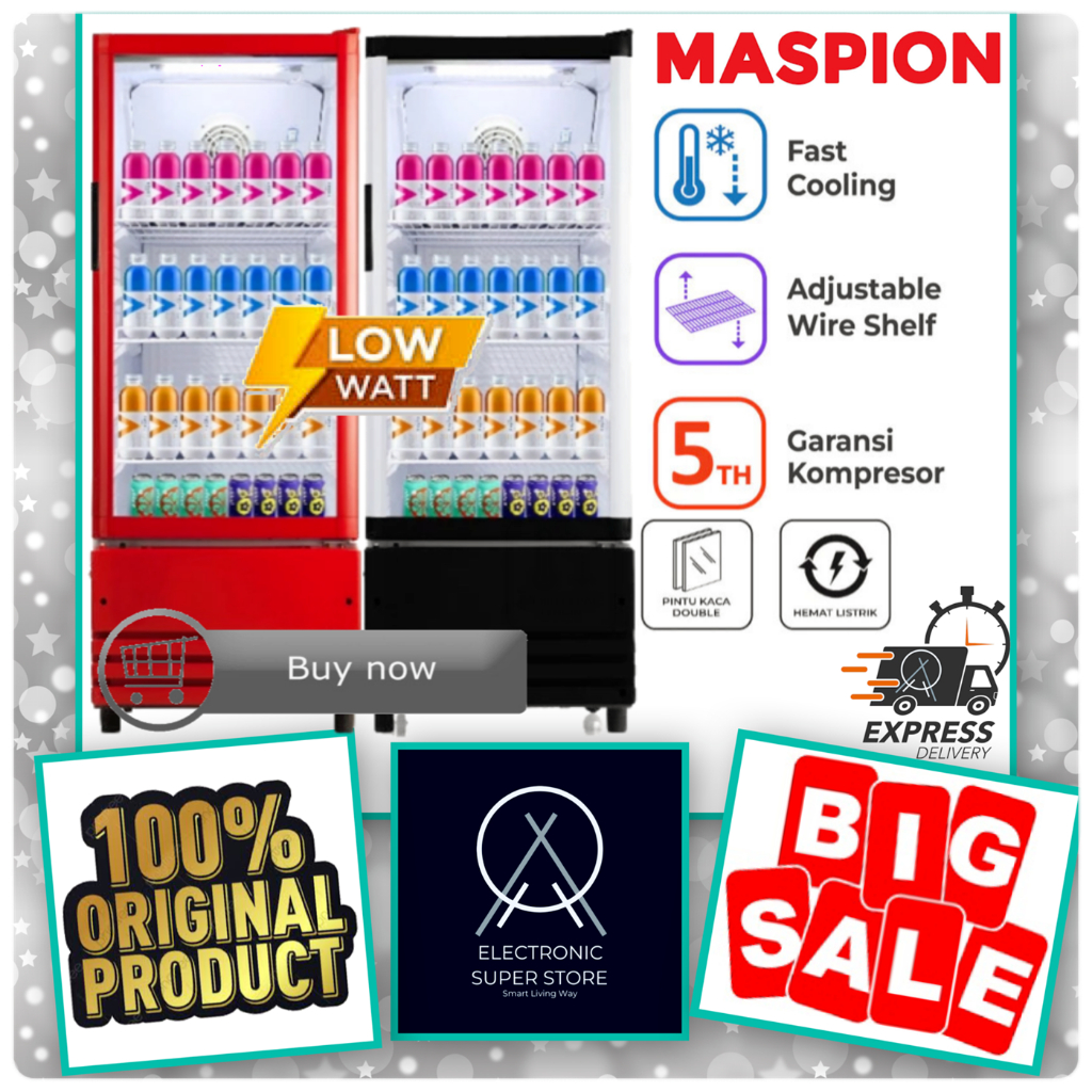 SHOWCASE MASPION UCHIDA USG180ND USG-180ND USG 180ND 180 SUPER COOLING SUPER LOW WATT MASPION UCHIDA