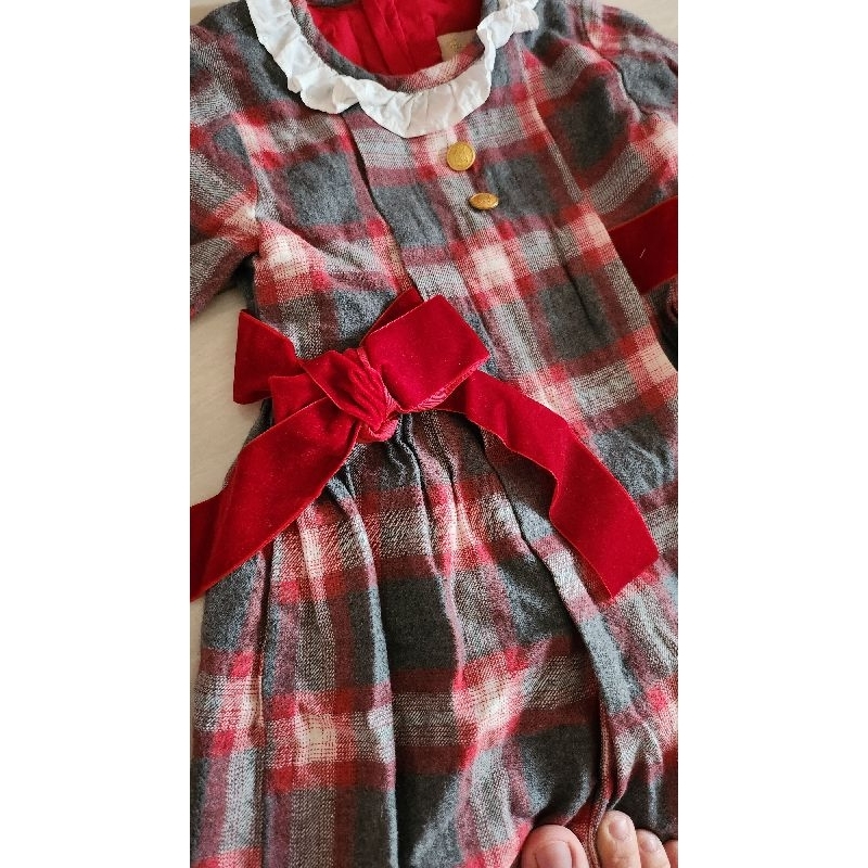 Benne & Belley Dress Kotak Merah