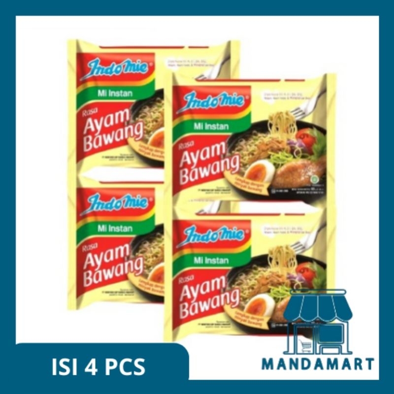 

Paket Bundling Indomie Mie Instant Rasa Soto Pcs Isi 4 - Mandamart