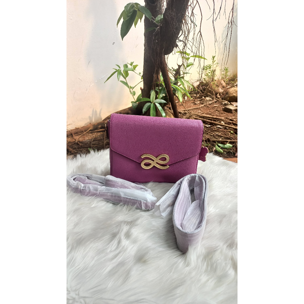 Little Bunny Letter Fuschia - Bags Shoulder - Tas Wanita Kekinian