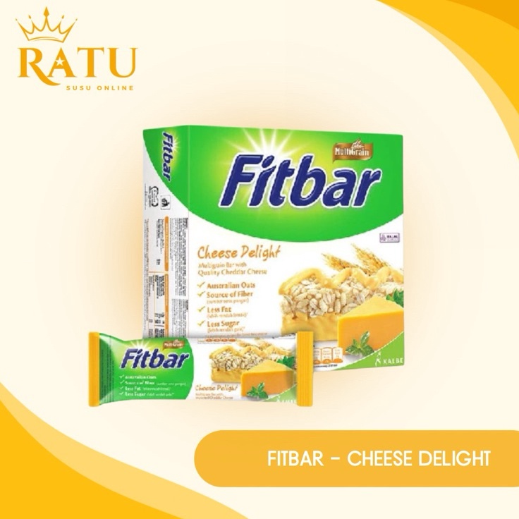 

New Deal FITBAR MULTIGRAIN CHEESE DELIGHT 1 BOX 5 pcs x 2 g