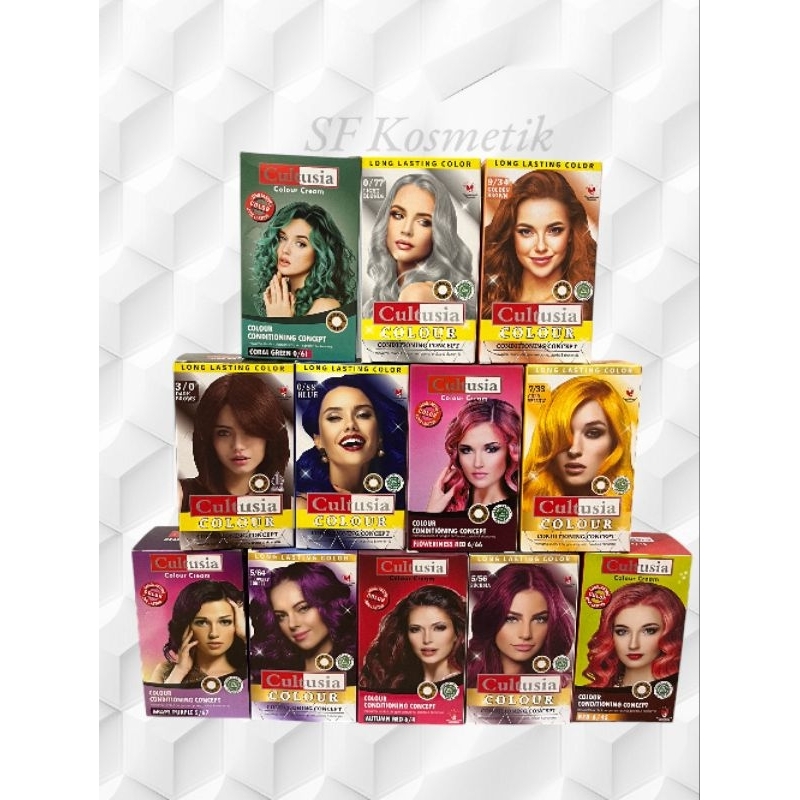 CULTUSIA Hair Color | Pewarna Rambut | Semir Rambut