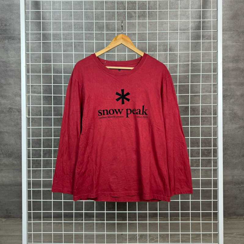 snow peak logo longsleeve #OCLS21