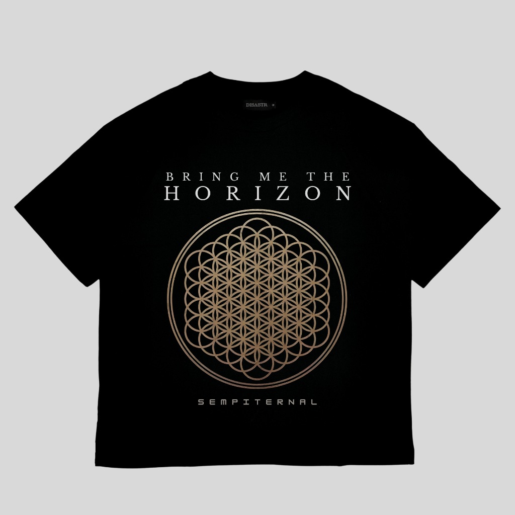 DISASTR Kaos Bring Me The Horizon BMTH Sempiternal Black Tshirt