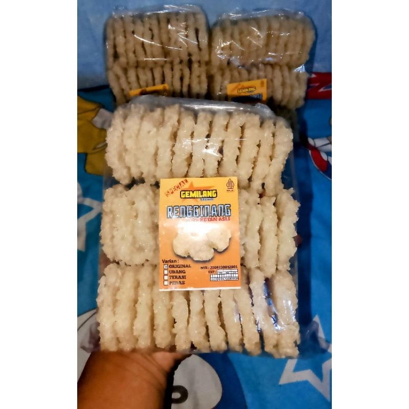 

Rengginang original ketan asli ukuran besar ±500g isi ± 33