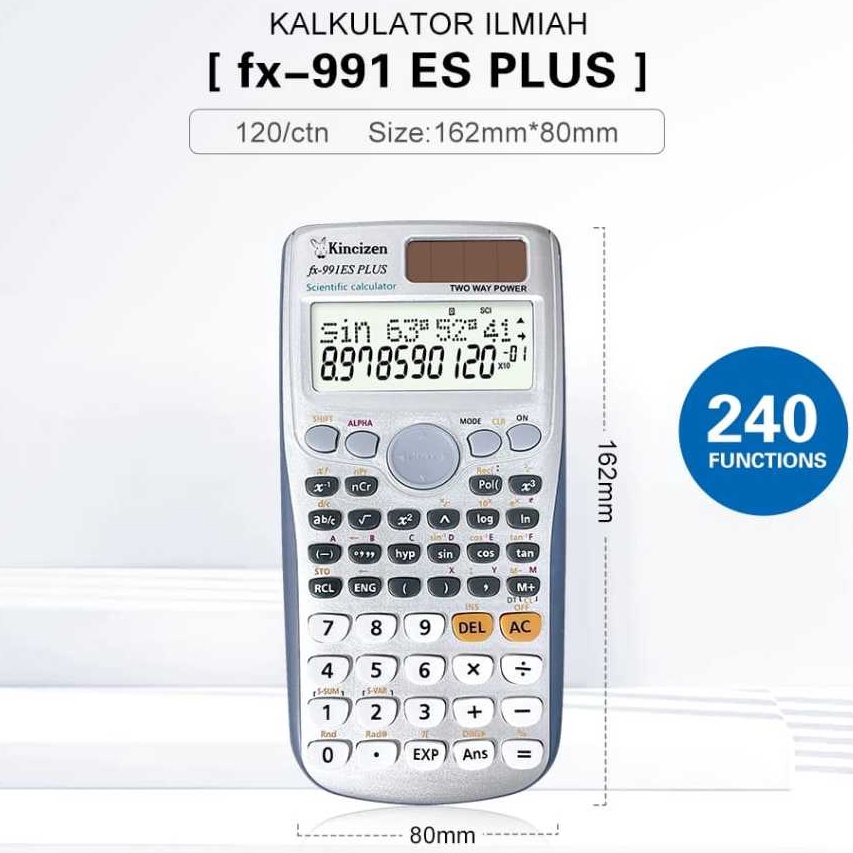 

Kalkulator Scientific GTTTZEN FX991ES PLUS Calculator FX 991 ES PLUS Scientific Kalkulator FX991ES PLUS Calculator Kuliah Sekolah