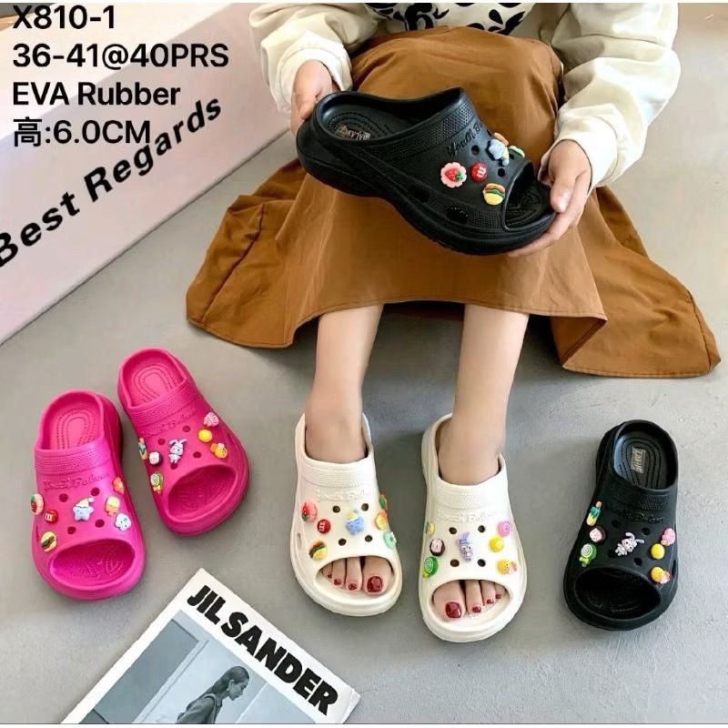 SANDAL WEDGES EVA RUBBER IMPORT