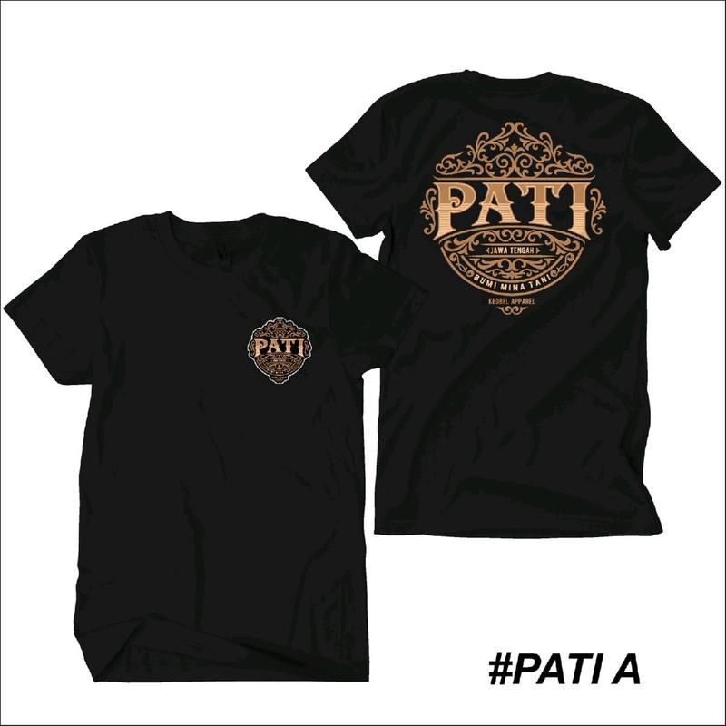 Kaos Pati Jawa Tengah / Baju T-shrit Pati Jawa Tengah Premium