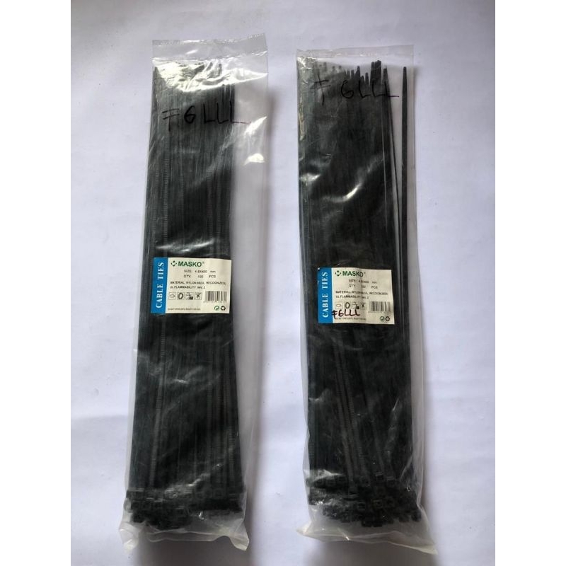 

Nylon Cable Ties/Tali Tis Mosko / Tali Pengikat uk 400Mm