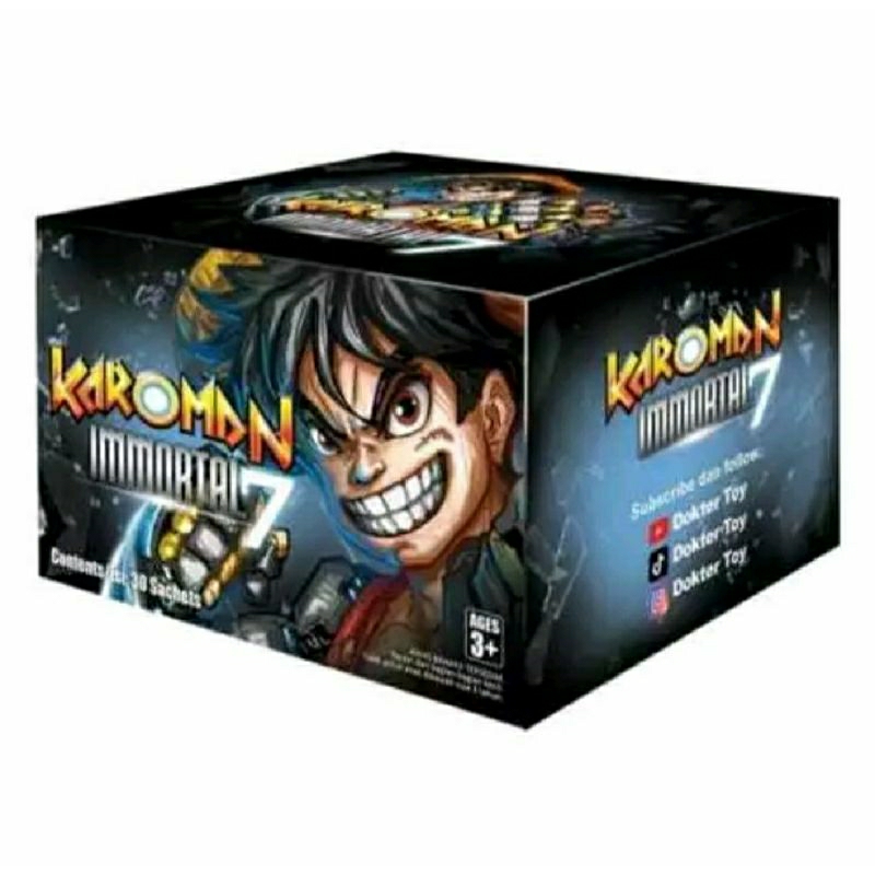 Karoman immortal 7 puzzle/mainan anak"/lucu" 1 box (isi 30)