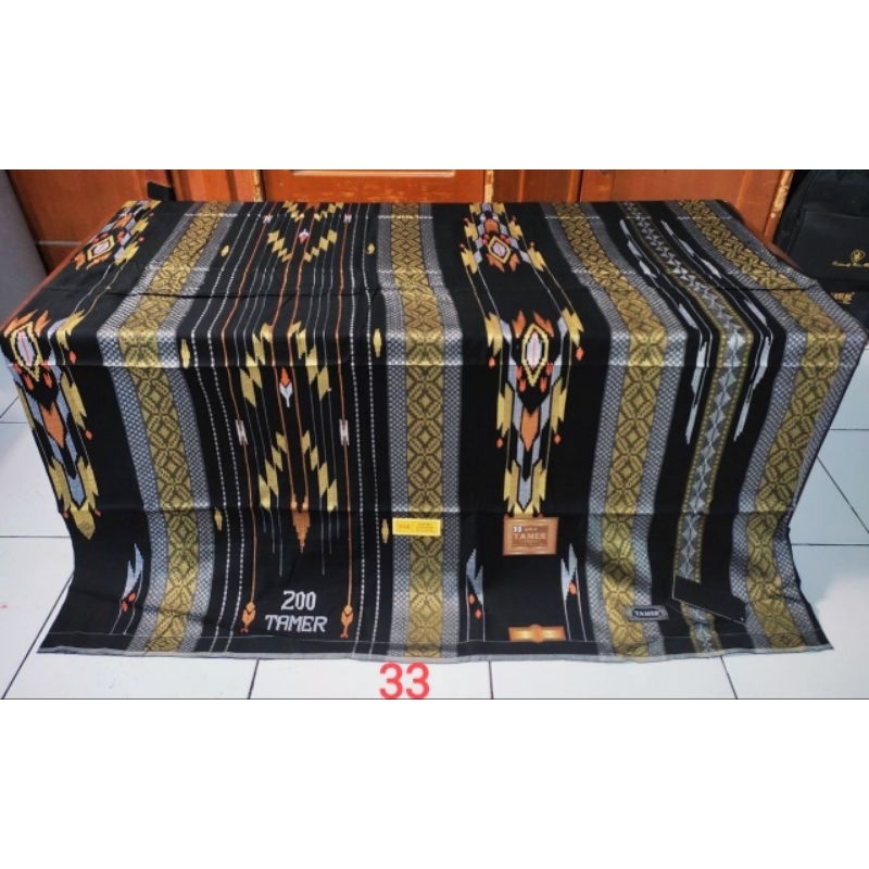 Sarung Tamer 200 Mesres 50% Sutra