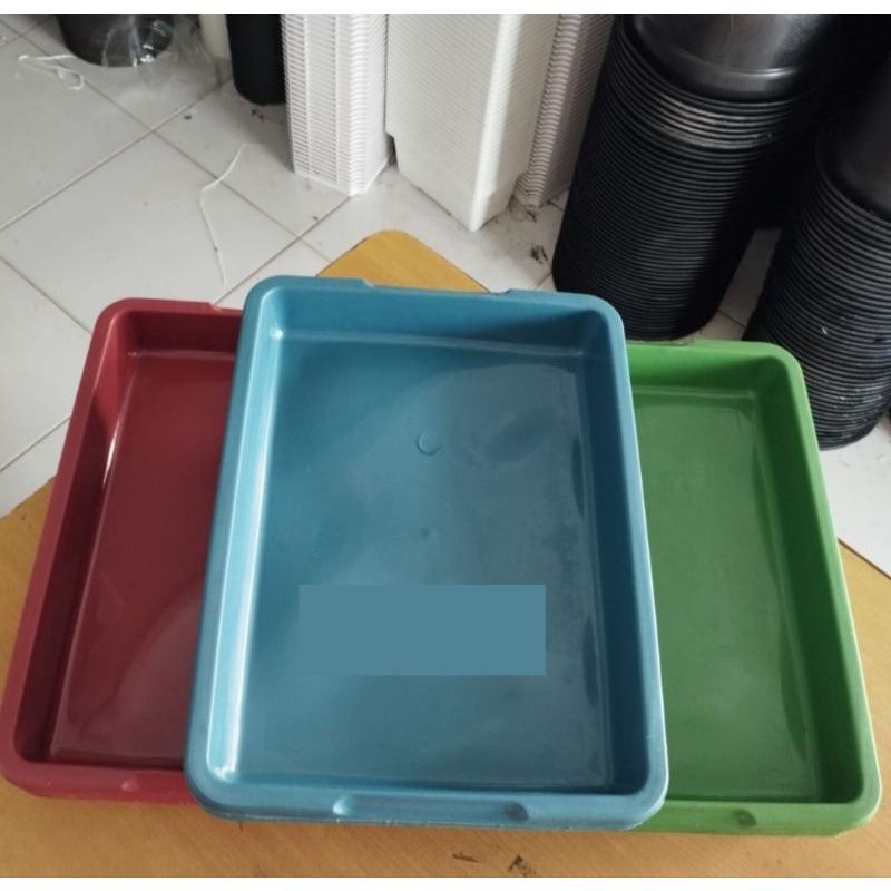 NAMPAN PLASTIK SEGI EMPAT LOYANG PLASTIK SEGI EMPAT