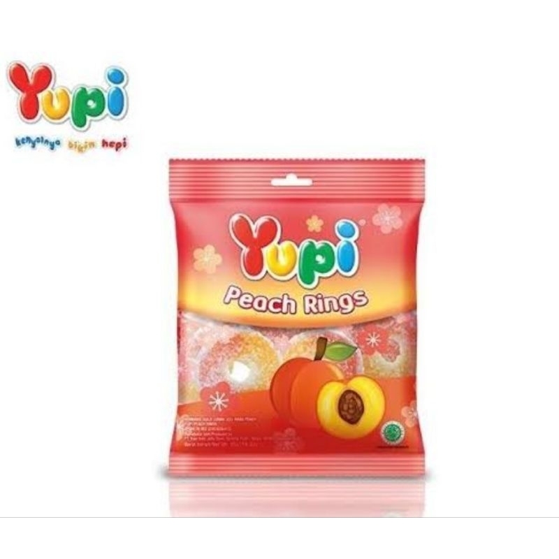 

Yupi Peach Ring 45 gram